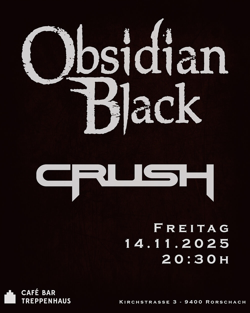 Crush & Obsidian Black at Treppenhaus